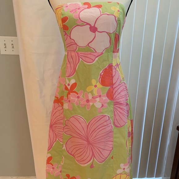 Lilly Pulitzer halter dress size 4 - Picture 1 of 10